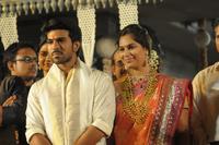 Ramcharan Reception for Mega Fans